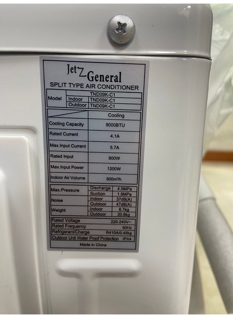 Jet General A/C JET Z GENERAL 1 TON 12,000 BTU COOL ONLY - Image 5